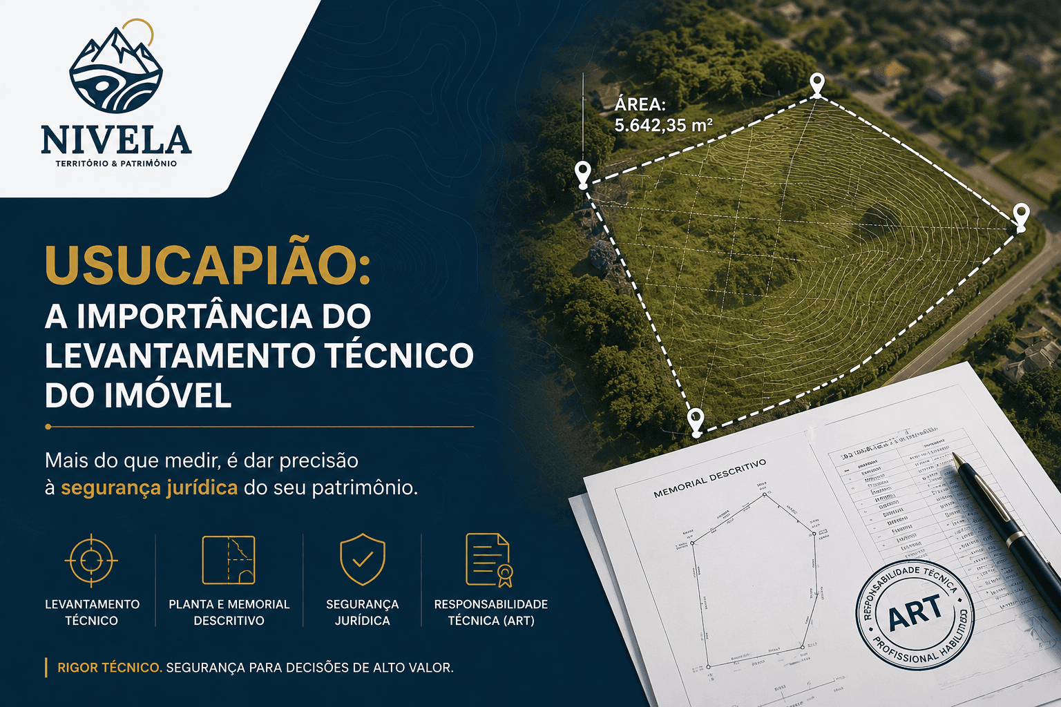 Levantamento para Usucapião: Entenda a Importância